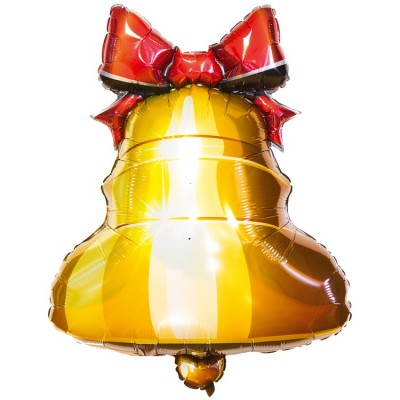 Фольгированный шар Колокольчик, фигура, с гелием