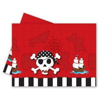 Скатерть полиэтиленовая одноразовая Пираты, 120х180 см