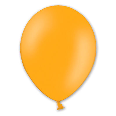 Воздушные шары с гелием Оранжевые, латексные, 30 см  
