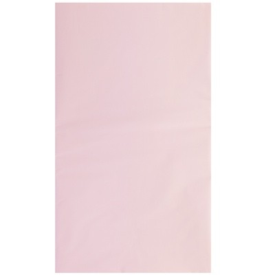 Скатерть Светло - розовая 130х180 см, полиэтиленовая