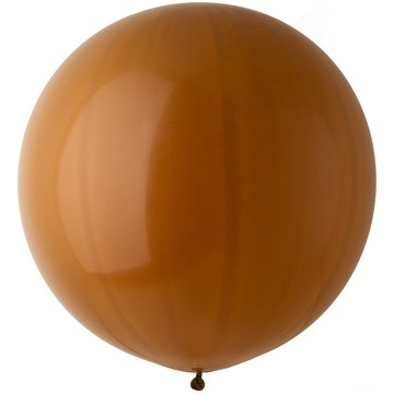 Шар латексный (шар-гигант) БЕЗ ГЕЛИЯ, 27 дюймов (68см), пастель, мокко