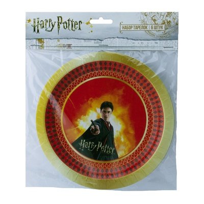 Тарелки Гарри Поттер, 18 см, набор 6 шт