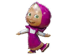Маша, фольгированный шар, фигура