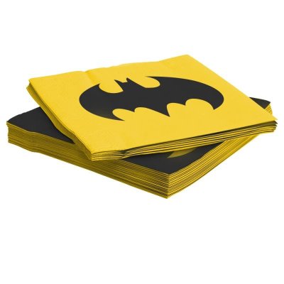 Салфетки бумажные одноразовые Бэтмен, 33см, 20 шт