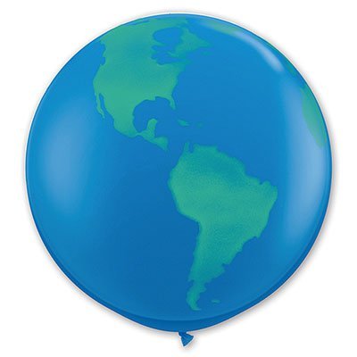 Шар-гигант (60см) Земной шар