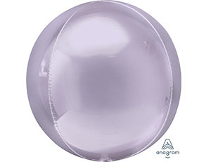 Сфера Лиловая, фольгированный шар с гелием 16" (41 см)   