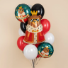 Фольгированный шар Король, фигура, с гелием