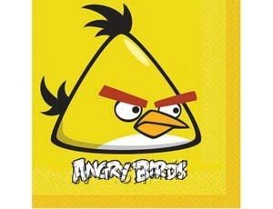 Салфетка Angry Birds 33см 16шт/уп