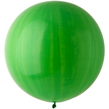Шар латексный (шар-гигант) БЕЗ ГЕЛИЯ, 27 дюймов (68см), пастель, зеленый