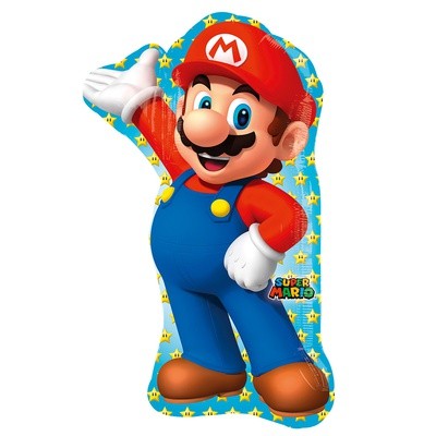 Супер Марио, фольгированный шар с гелием, фигура