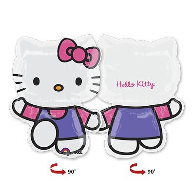 Хэлло Китти ( Hello Kitty) большая фольгированный шар фигура