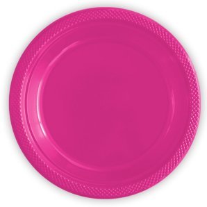 Тарелка Bright Pink 17см 8шт