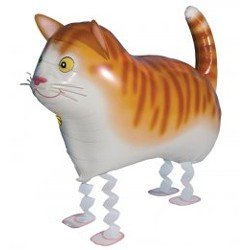 Кот ходячий шар (ходячка) с гелием, фигура