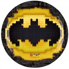 Тарелка Лего Бэтмен 23см 8шт