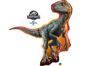 Динозавр Блю, Парк Юрского периода 2, Фольгированный шар с гелием 