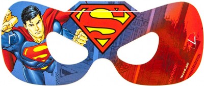 Маски Супермен, бумажные, 6 шт 