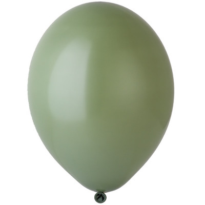 Воздушные шары Эвкалипт, пастель, 30 см, с гелием, 1 шт