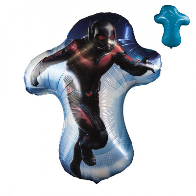 Фольгированный шар Марвел Человек Муравей, фигура, с гелием, 74 см,1 шт  