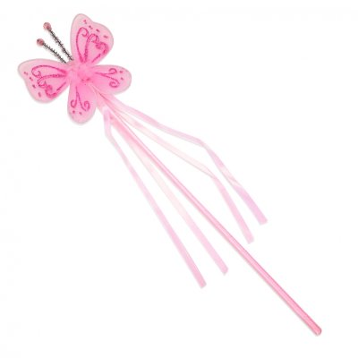 Волшебная палочка для принцессы Бабочка, розовый 