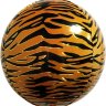 Шар (22''/56 см) Сфера 3D, Анималистика, Пятнистый окрас, Тигр, с гелием