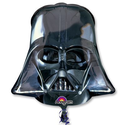 Шлем Вейдера Звездные войны Фольгированный шар фигура