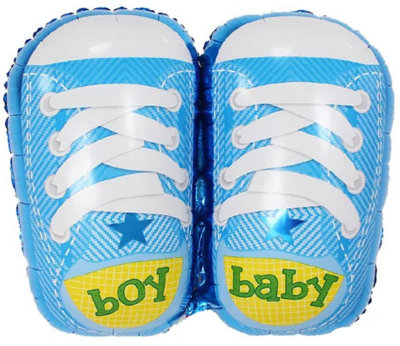 Ботиночки для мальчика (фольгированный шар фигура)