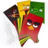 Гирлянда-флажки Angry birds зеленые, 180 см