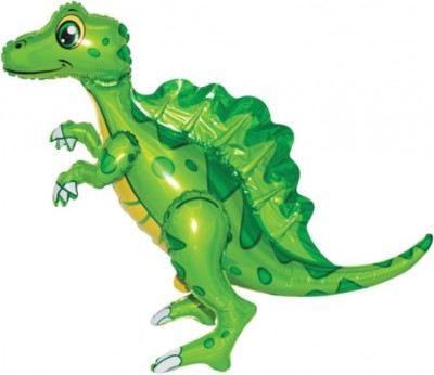 Динозавр Спинозавр зеленый, ходячий шар, 76 см