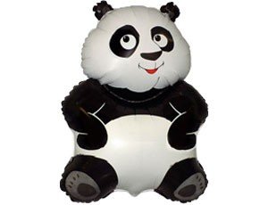 Панда фольгированный шар фигура