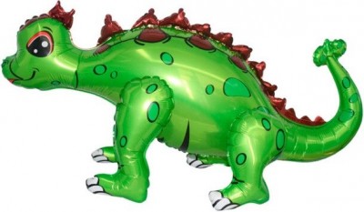 Динозавр Анкилозавр зеленый, ходячий шар, 74 см 