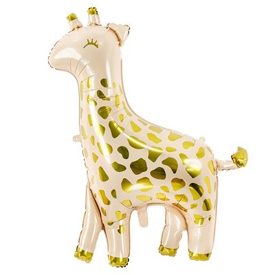 Фольгированный шар Жираф, фигура, с гелием