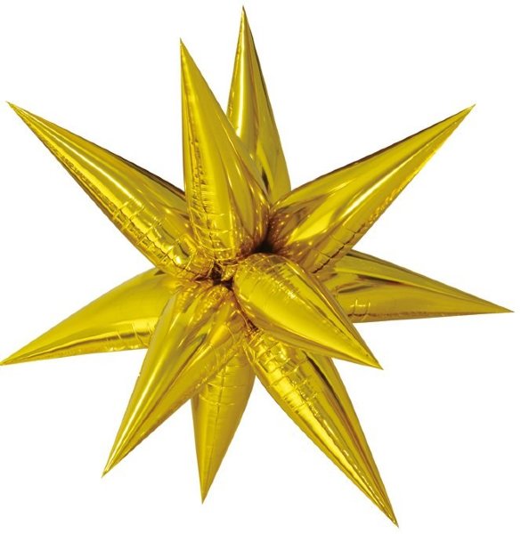 Звезда составная золото
