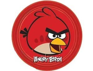 Тарелка Angry Birds 23см 8шт/уп