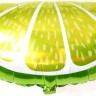 Долька лайма, фольгированный шар с гелием, фигура 66 см