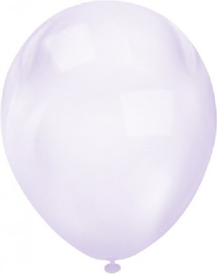 Воздушный шар Сиреневый кристалл макаронс, 30 см, с гелием 