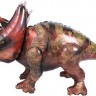 Шар фольгированный 135 см Ходячая Фигура, Динозавр Трицератопс, с воздухом