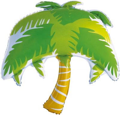 Пальма, фольгированный шар с гелием, фигура