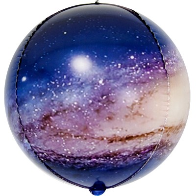 Млечный путь, шар сфера, 50 см, с гелием
