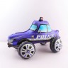 Шар 61 см Ходячая Фигура, Полицейская машина, Синий, с воздухом