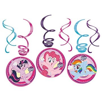 Спираль My Little Pony 46-60см 6шт