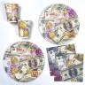 Салфетки Бумажные Деньги 33х33см, 6шт