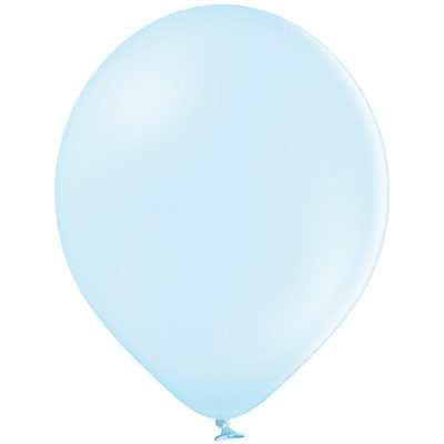 Воздушные шары с гелием под потолок нежно голубые, 30 см, матовые 