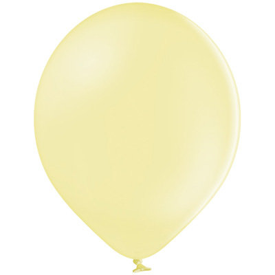 Воздушные шары с гелием нежно-желтые (макаронс), пастель, латексные 35 см 