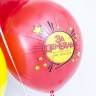 Воздушный шар с гелием Дембель, ассорти, пастель, рисунок шелкография, 30 см