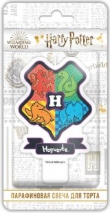 Свеча Фигура, Гарри Поттер, Герб Хогвартс, 7 см