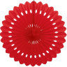 Бумажный диск Красный (12''/30 см)