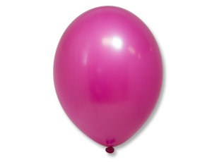Шары воздушные с гелием Фуксия ( ярко-розовые), матовые, 30 см