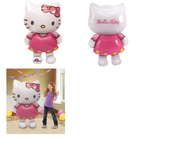 Хелло Китти (Hello Kitty) ходячий шар (ходячка)