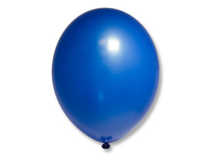 Воздушные шары с гелием синие (Royal Blue), пастель, 35 см 